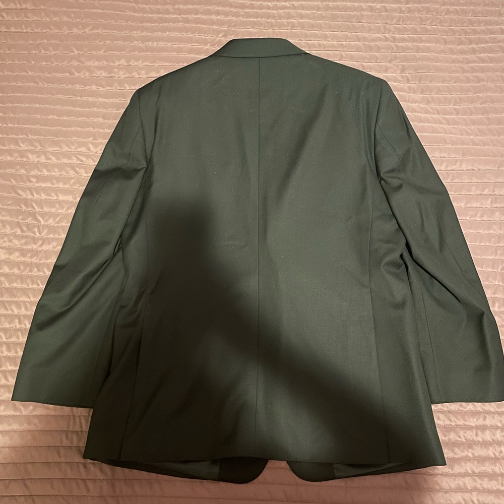 Men’s Wool Black Blazer - L - Picture 3 of 3